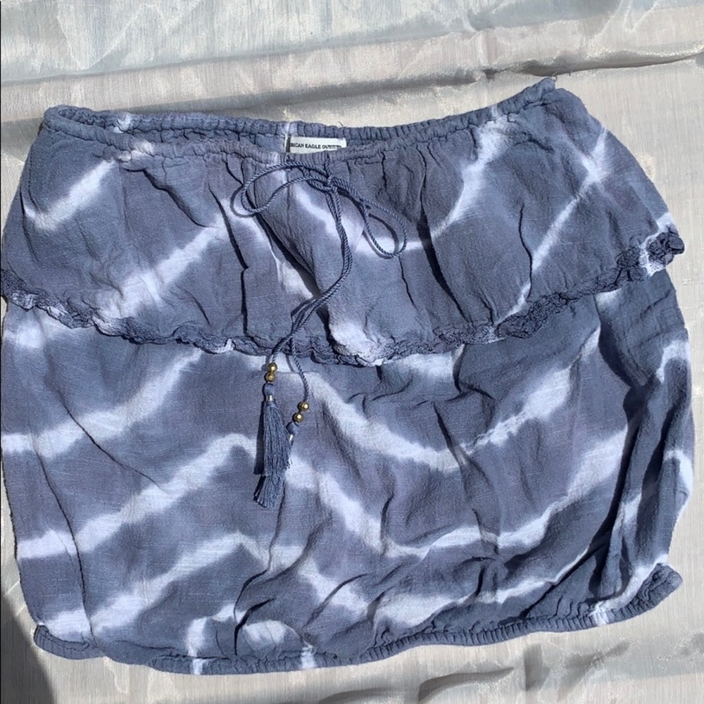 American Eagle Outfitters Tie dye pattern tube top